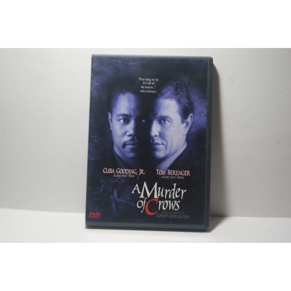 A Murder of Crows DVD 1999 Cuba Gooding Jr Action Thriller